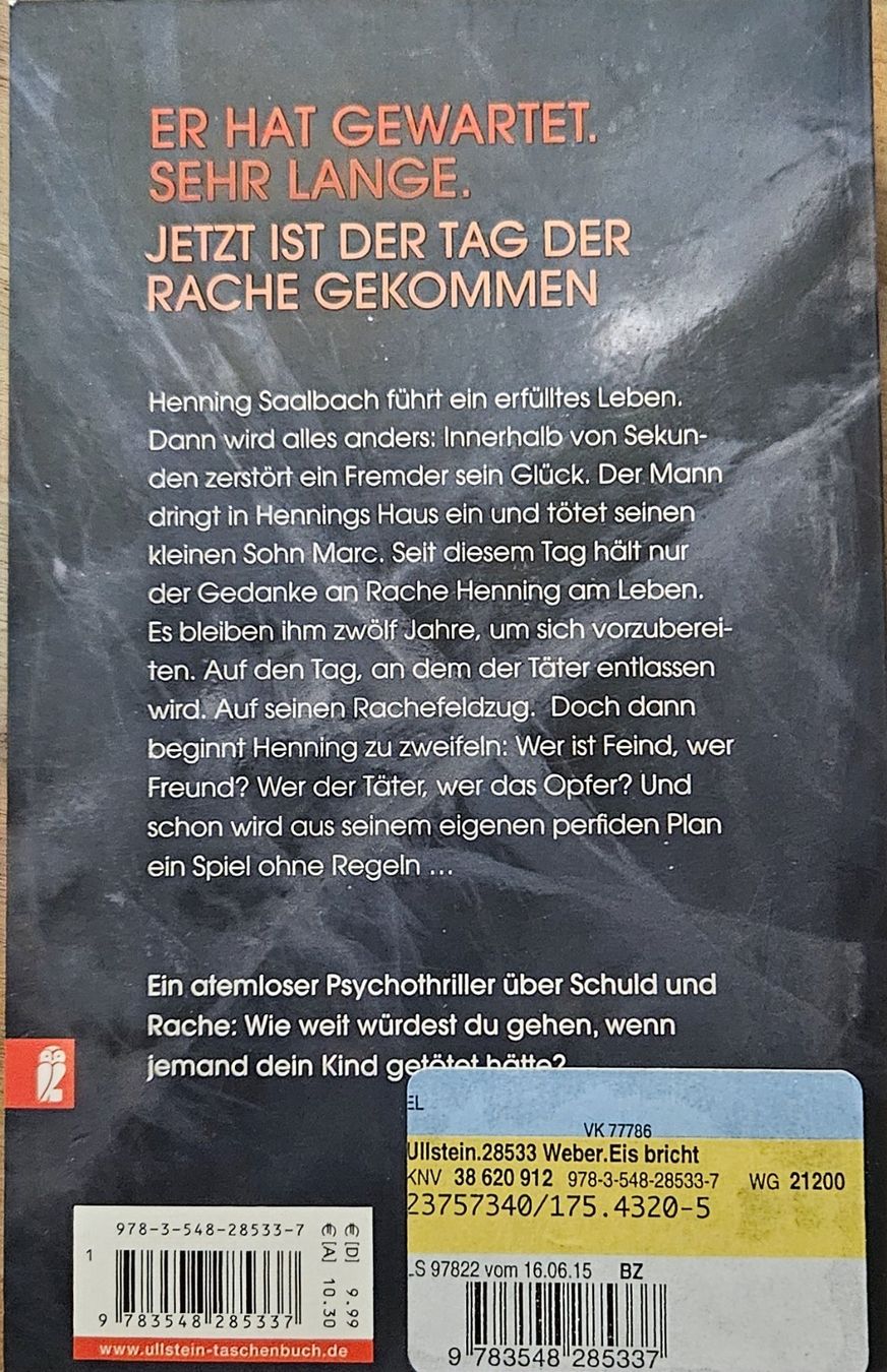 Libri: Raimon Weber - Eis bricht – Usato da Hinwil venduto da brucha01 1
