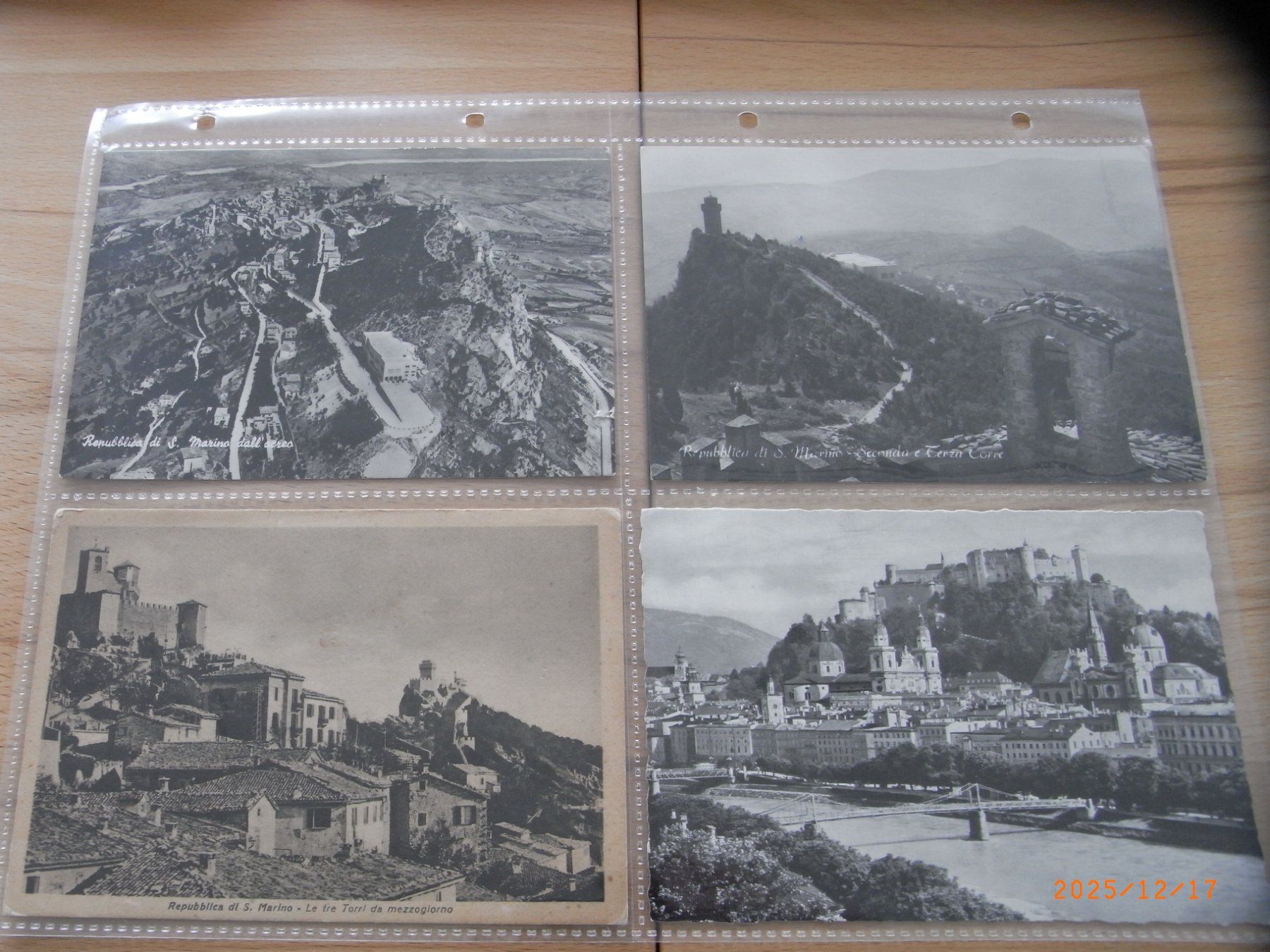Cartoline postali: Ansichtskarten international 264  Stück im Album – Usato da Ittigen venduto da shetland 2