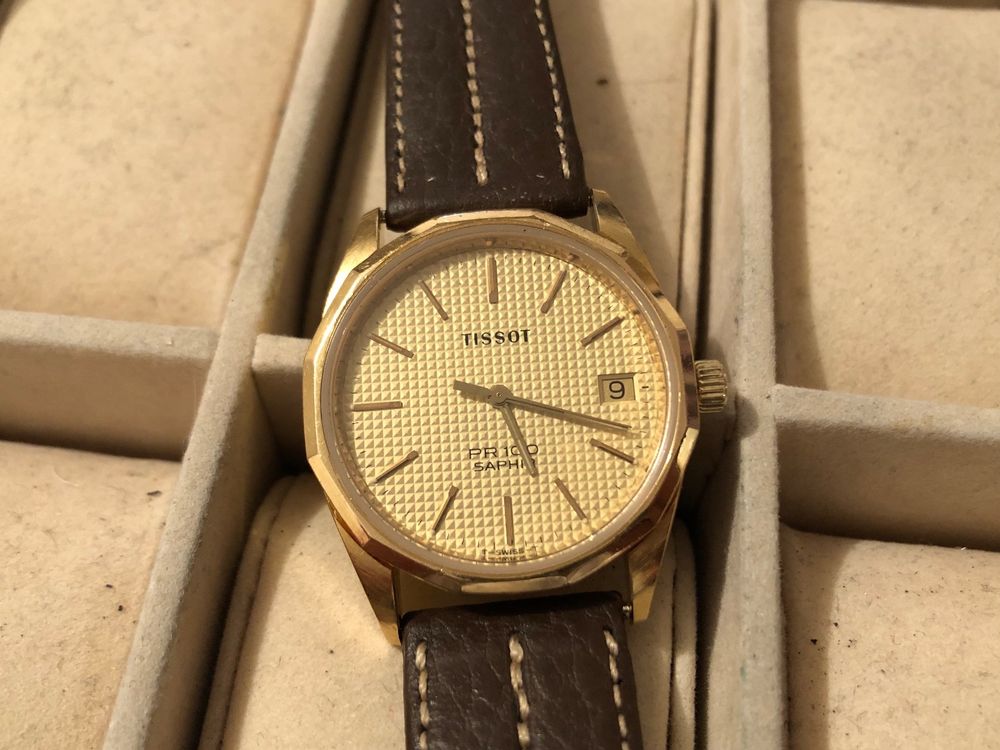 Montre Svalbard Time Travel HX12 - Quartz, Acier, Cuir Jaune/ Noir - Boîtier 40 Mm