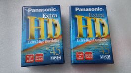 2 Stk. Panasonic HD Extra EC-45 Kassette