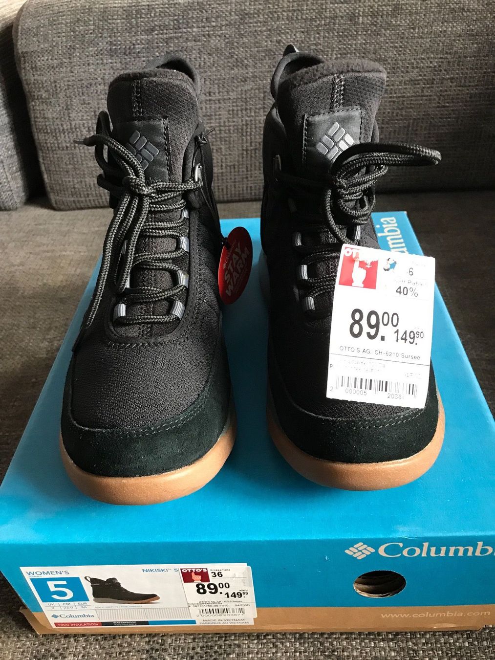 Columbia Scarpe per ragazze: FABRIKNEUE COLUMBIA WINTERSTIEFEL – Usato da Bauma venduto da vorsteg01 1