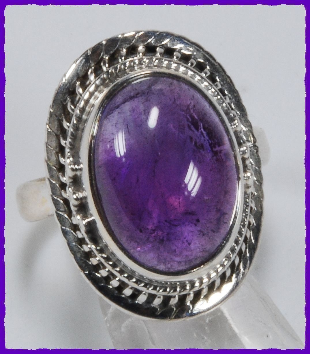 Anelli: Amethyst Ringe 925 Silber – Nuovo e nell'imballaggio originale da Oberglatt ZH venduto da Goldfee1 1