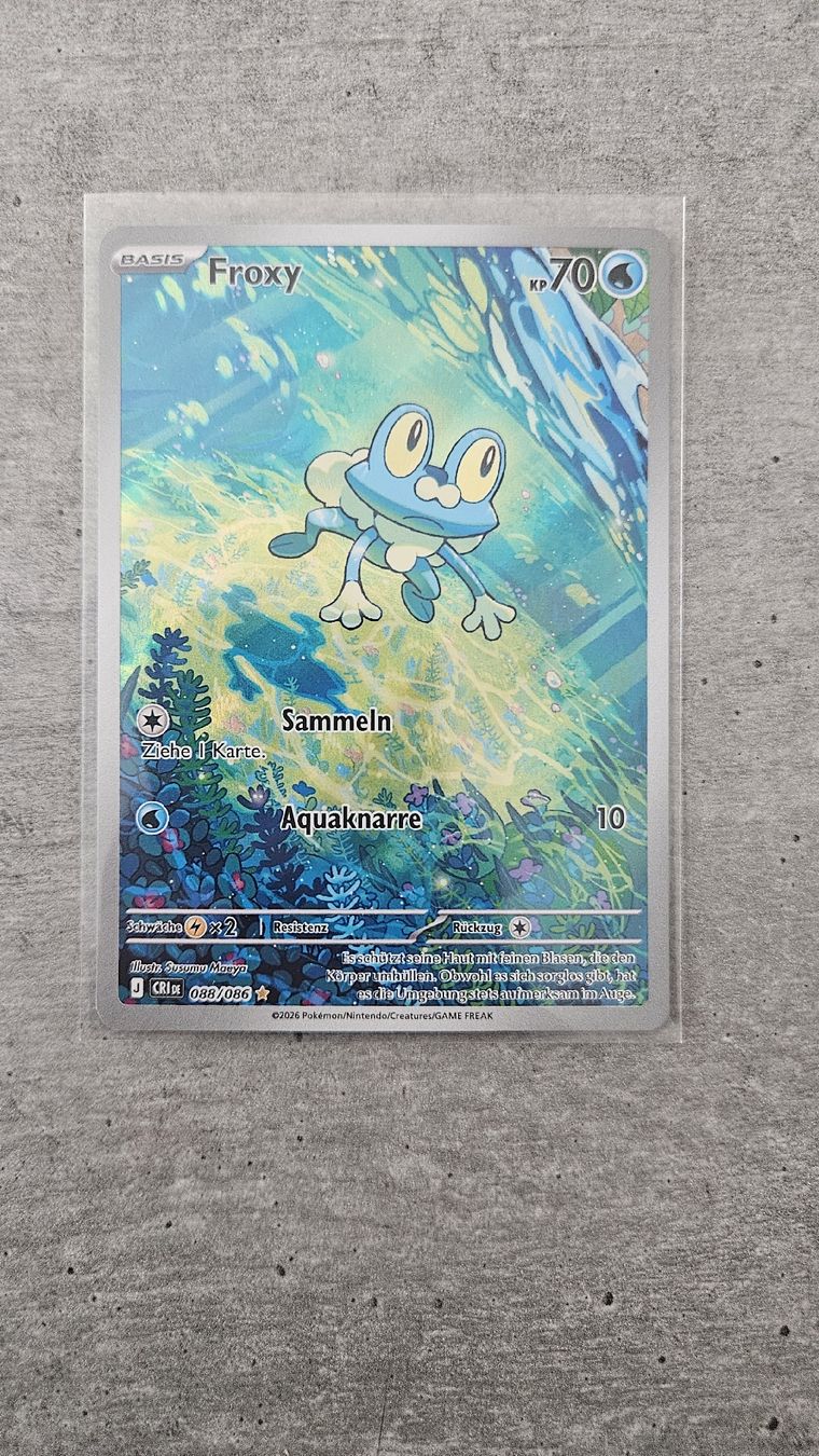 Pokémon Carte collezionabili: Pokemon TCG Froxy CRI DE 088/086  – Nuovo (secondo la descrizione) da Thun venduto da fko_gh67