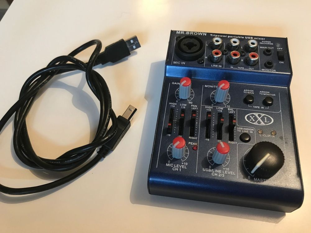 Mr. Brown XXL Tripower USB Mixer Kaufen auf Ricardo