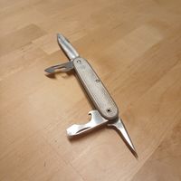 Wenger Soldatenmesser 71 silber