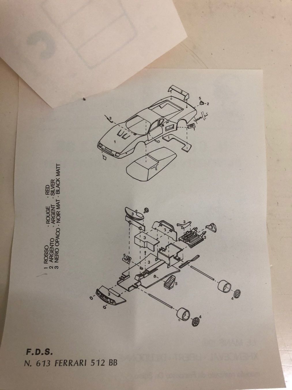 Ferrari Modellautos: FDS-Kit Ferrari 1/43 – Neu (gemäss Beschreibung) aus Muttenz von Gucci2005 3