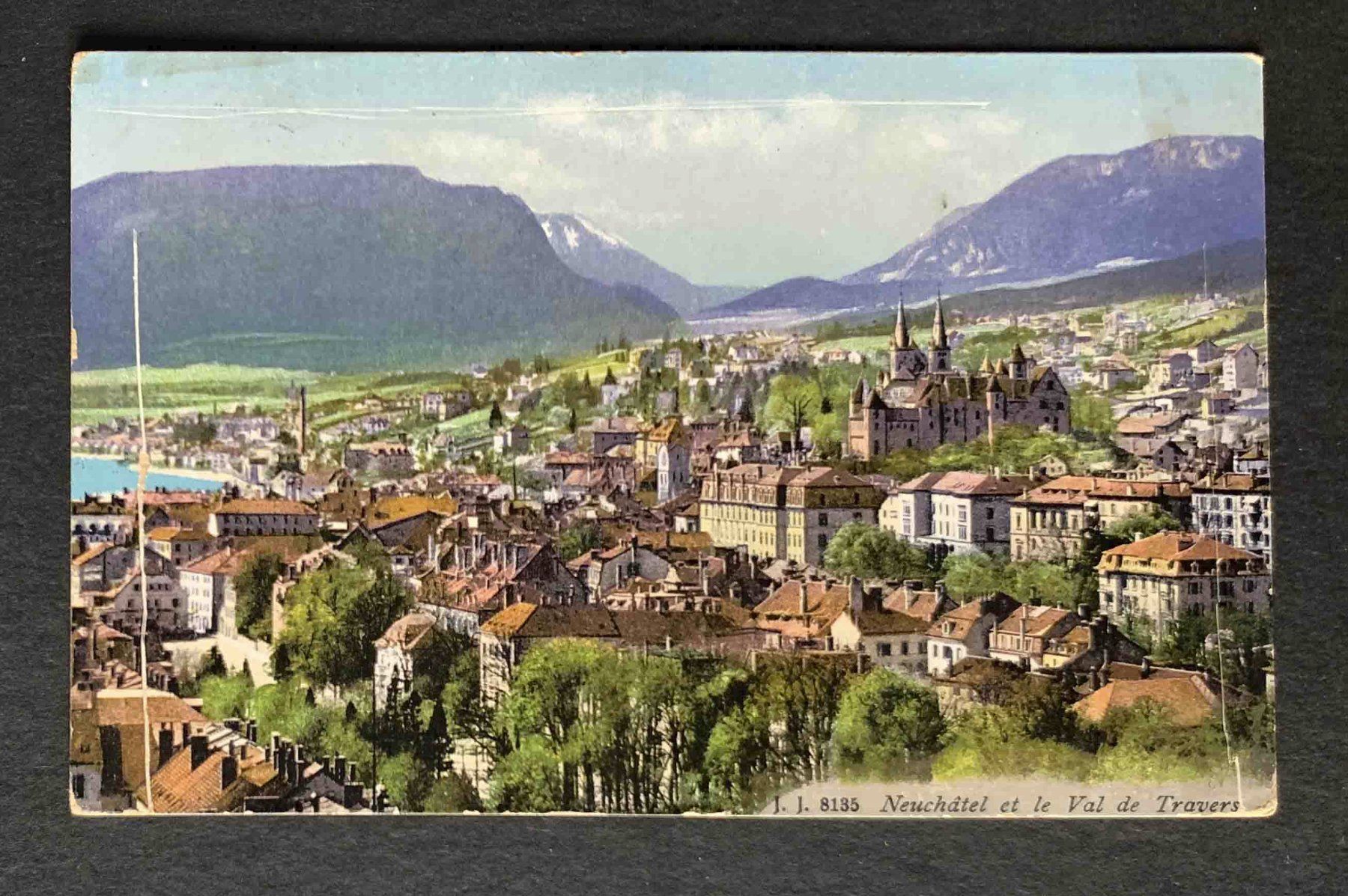 Cartoline postali: AK Neuchatel et le Val de Travers – Usato da Goldau venduto da artelier1