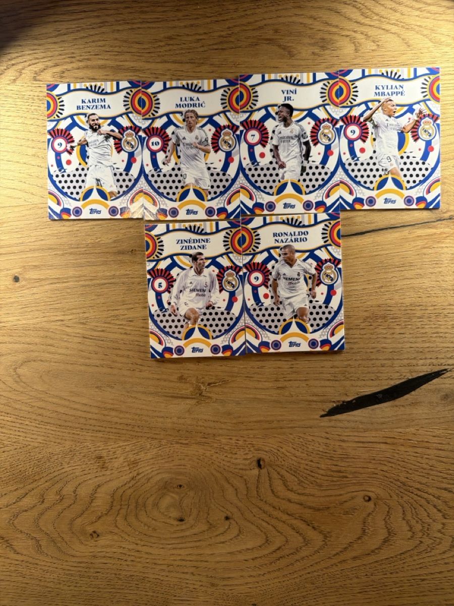 Real Madrid Sammelbilder & Trading cards: Real Madrid Bundel Topps – Gebraucht aus Basel von sim_dq7j 1