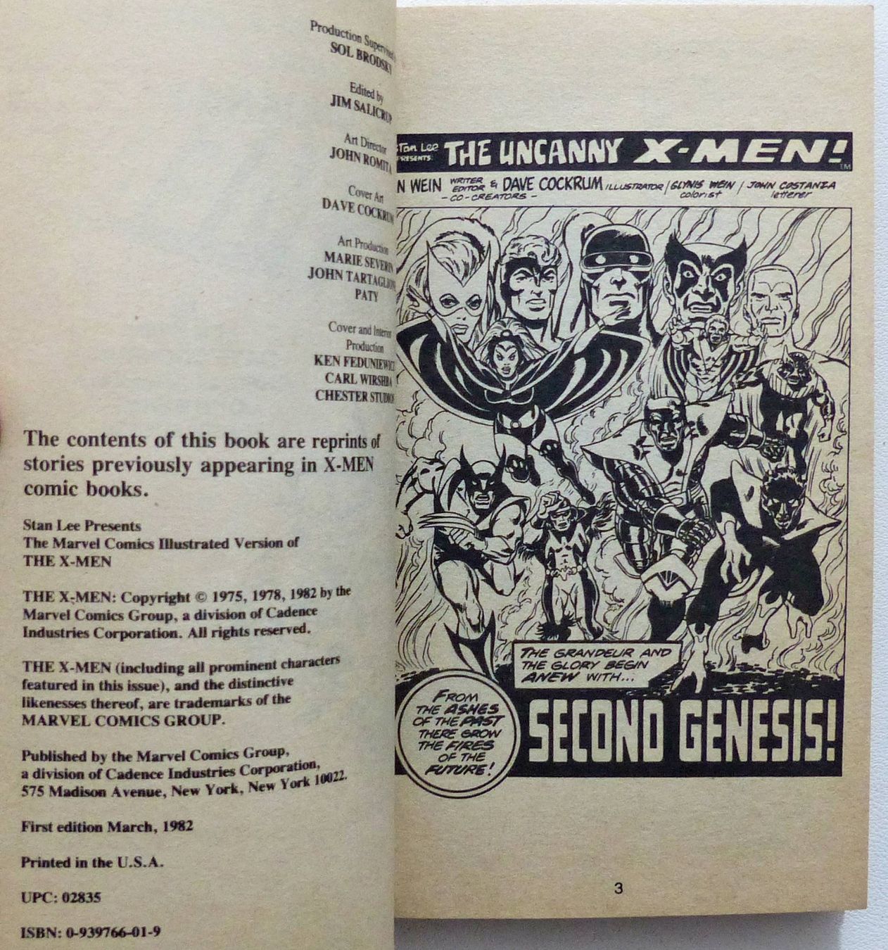Fumetti: X-MEN & HULK STAN LEE PRESENTS MARVEL DIGEST 1ST PRINT 1982 – Usato da Lugano venduto da YouWantUS 2