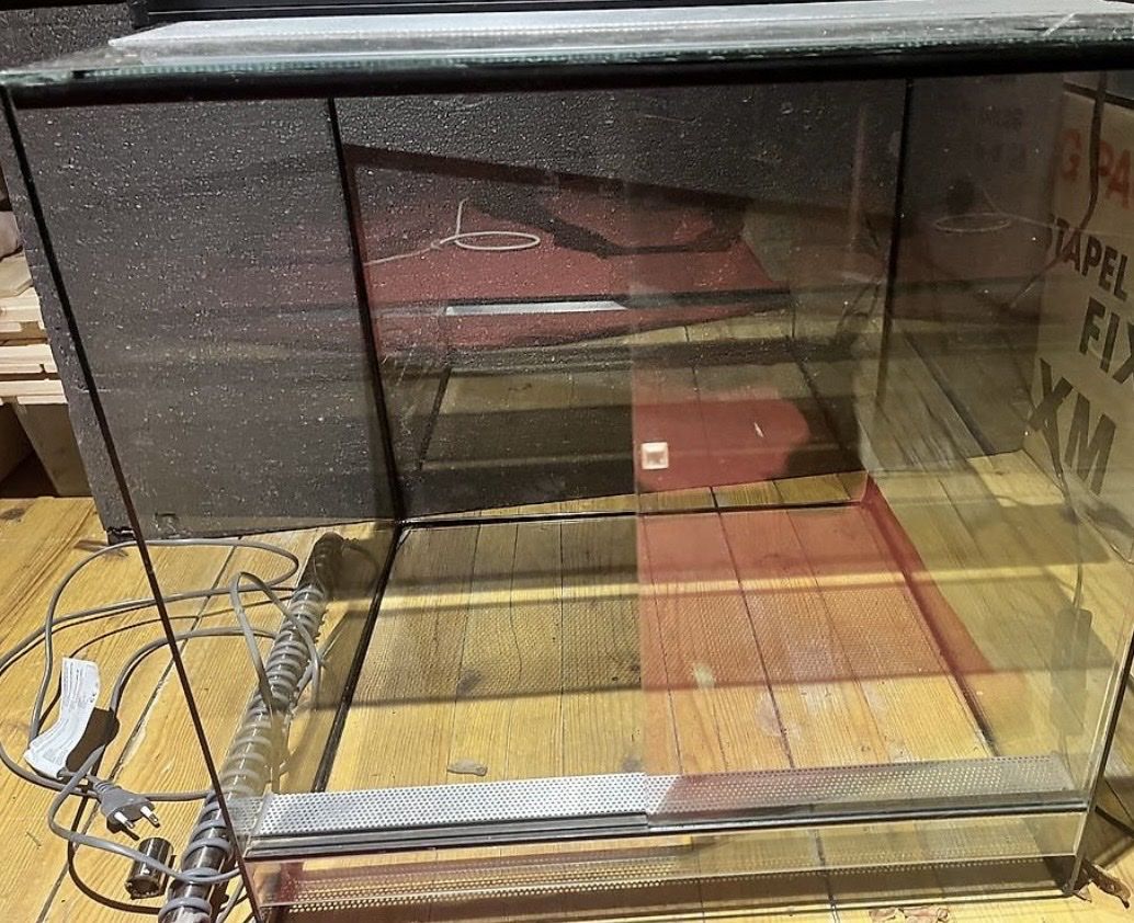 Terrario: Terrarium Glas mit Beleuchtung gebraucht – Usato da Bern venduto da E-Pic 2