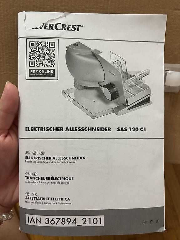 SilverCrest Appareils de cuisine: SilverCrest elektrischer Allesschneider – D'occasion à Rüti ZH par smbx3 1