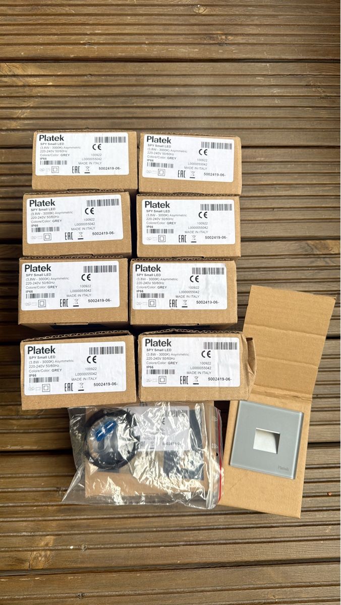 Lampade: Wandeinbauleuchte Platek Spy Small LED Einbaustrahler – Nuovo e nell'imballaggio originale da Thusis venduto da Metti84