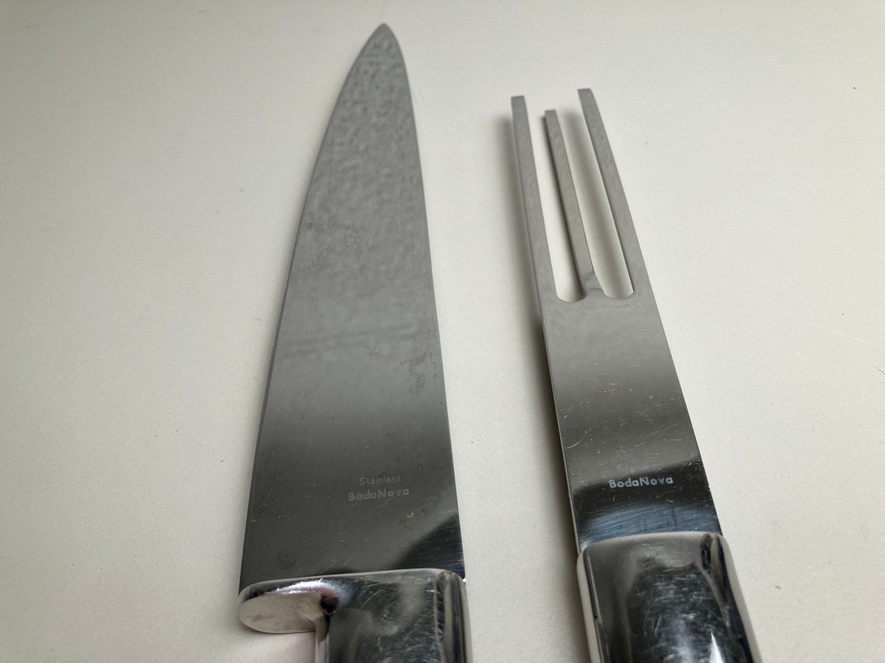 Coltelli da cucina: Boda Nova Stainless Fleischmesser mit Gabel – Usato da Stallikon venduto da Colombaccio 3
