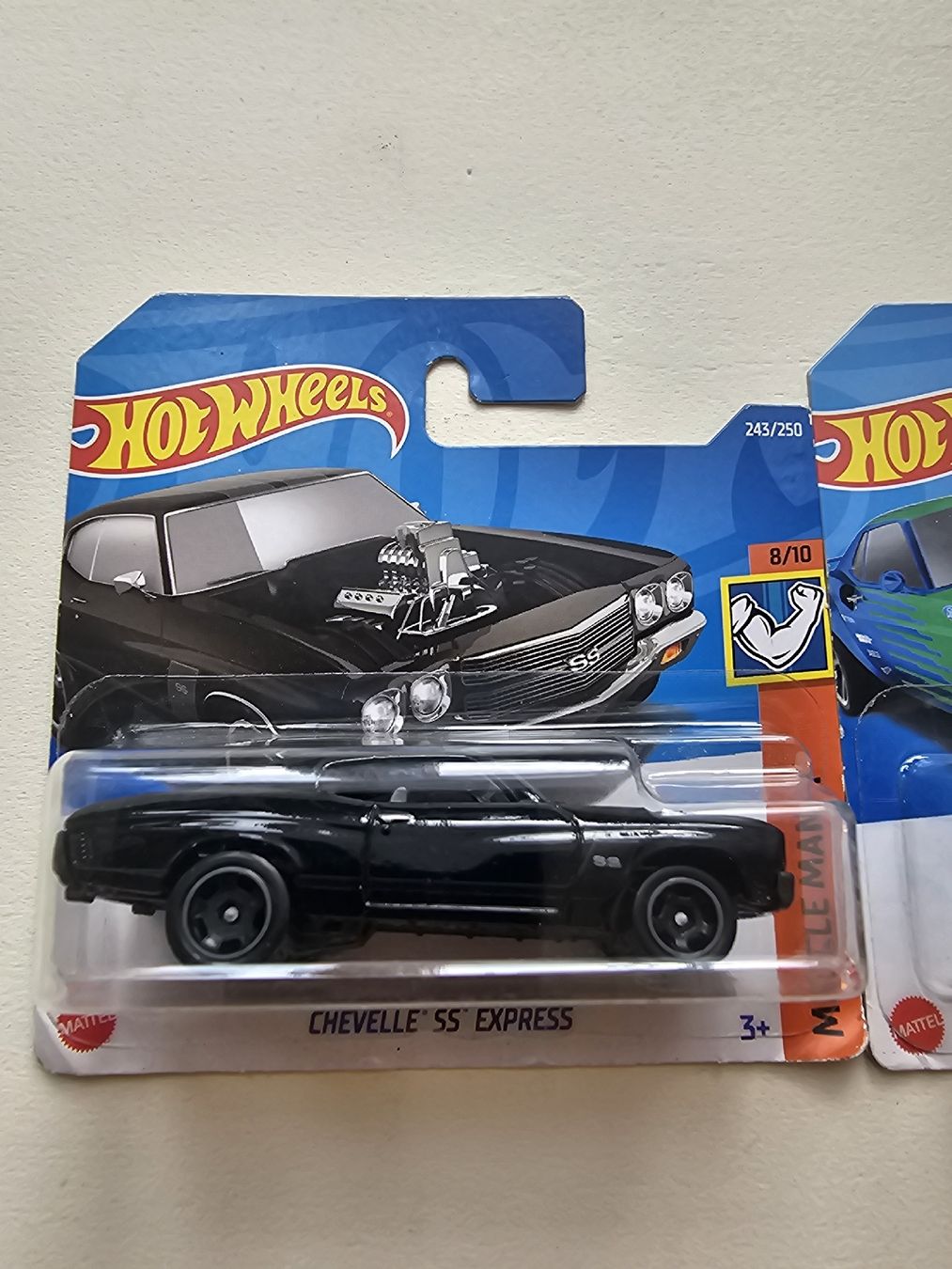 Hot Wheels Modellautos: 2 Hot Wheels Chevelle SS und Ford Mustang – Gebraucht aus Obergerlafingen von Deluxepoint 1