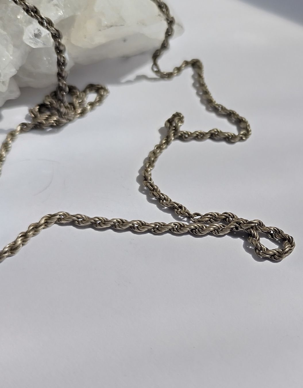 Catenine: HALSKETTE KORDELDESIGN SILBER 800 – Usato da Romanshorn venduto da BoutiqueA 1