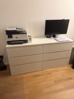 MALM Kommode weiss 