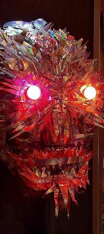 Sculture & Statue: Schädelskulptur mit Aluminium dekoriert – Usato da Egliswil venduto da hem_7t2b 3