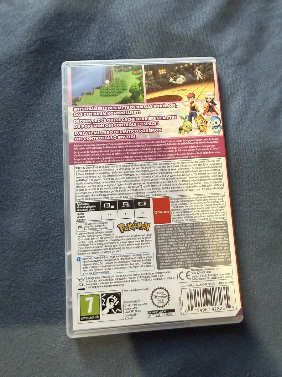 Pokémon Jeux: Nintendo Switch Pokemon Leuchtende Perle – D'occasion à Flüelen par therealyannic 1