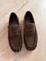 ALOHAS Penny-Loafer AVEN braun wildleder