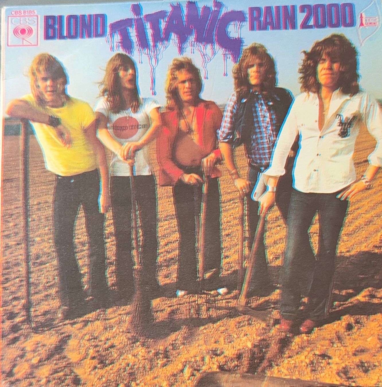 Dischi in vinile: Vinyl-Single Titanic - Rain 2000 / Blond – Usato da Langenthal venduto da Modo39