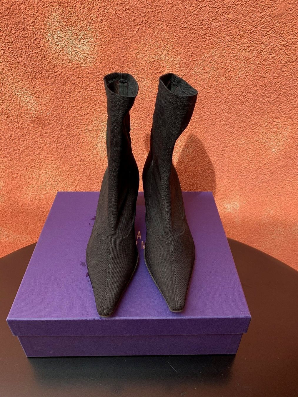 Scarpe da donna: GIORGIO M: Coole schwarze Textil-Stiefelette, 36,5 – Usato da Luzern venduto da paulablue 2