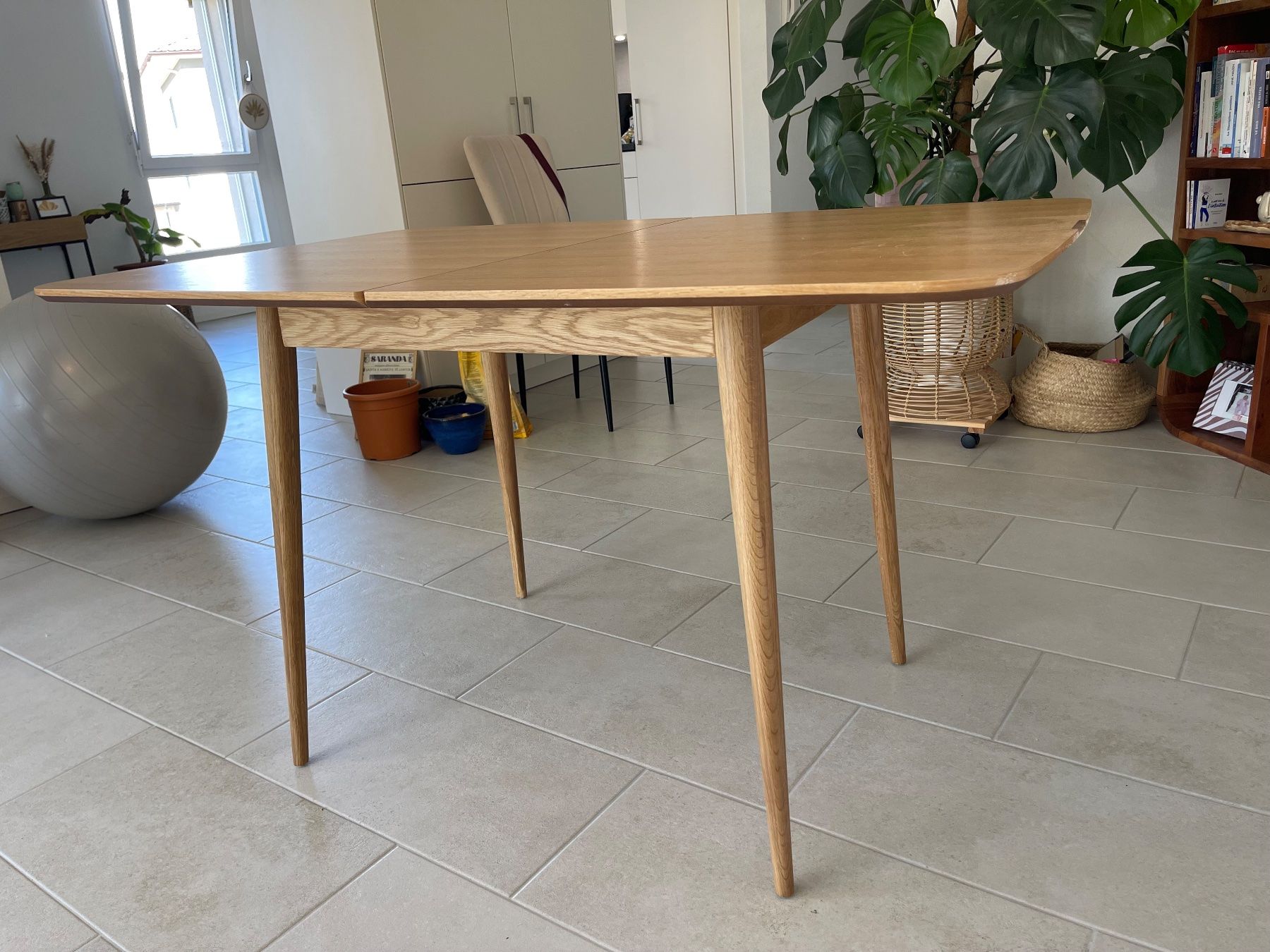 La Redoute Tische: Table de salle à manger en bois, chêne clair, extensible,... – Gebraucht aus Giffers von nif_hvh6