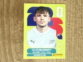 Panini FIFA World Cup 2026 Callum McCowatt NZL 19