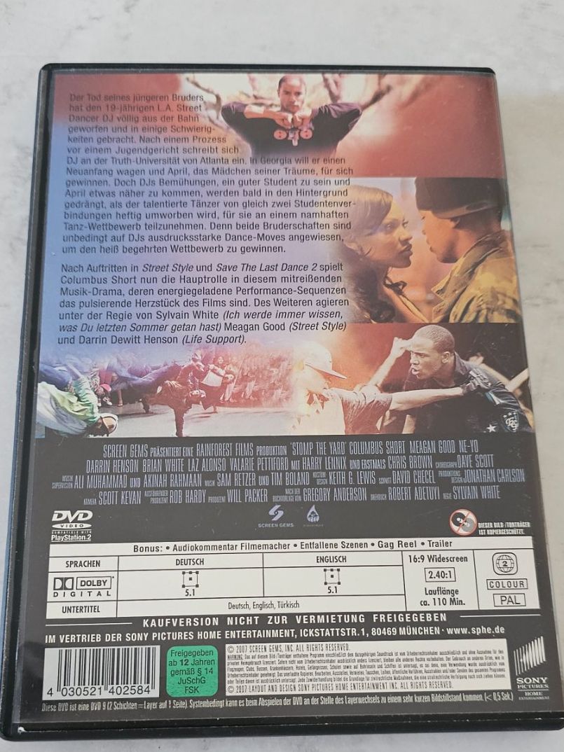 Tous les DVDs: STOMP THE YARD/ DVD – D'occasion à Geuensee par jes_9xyk 1
