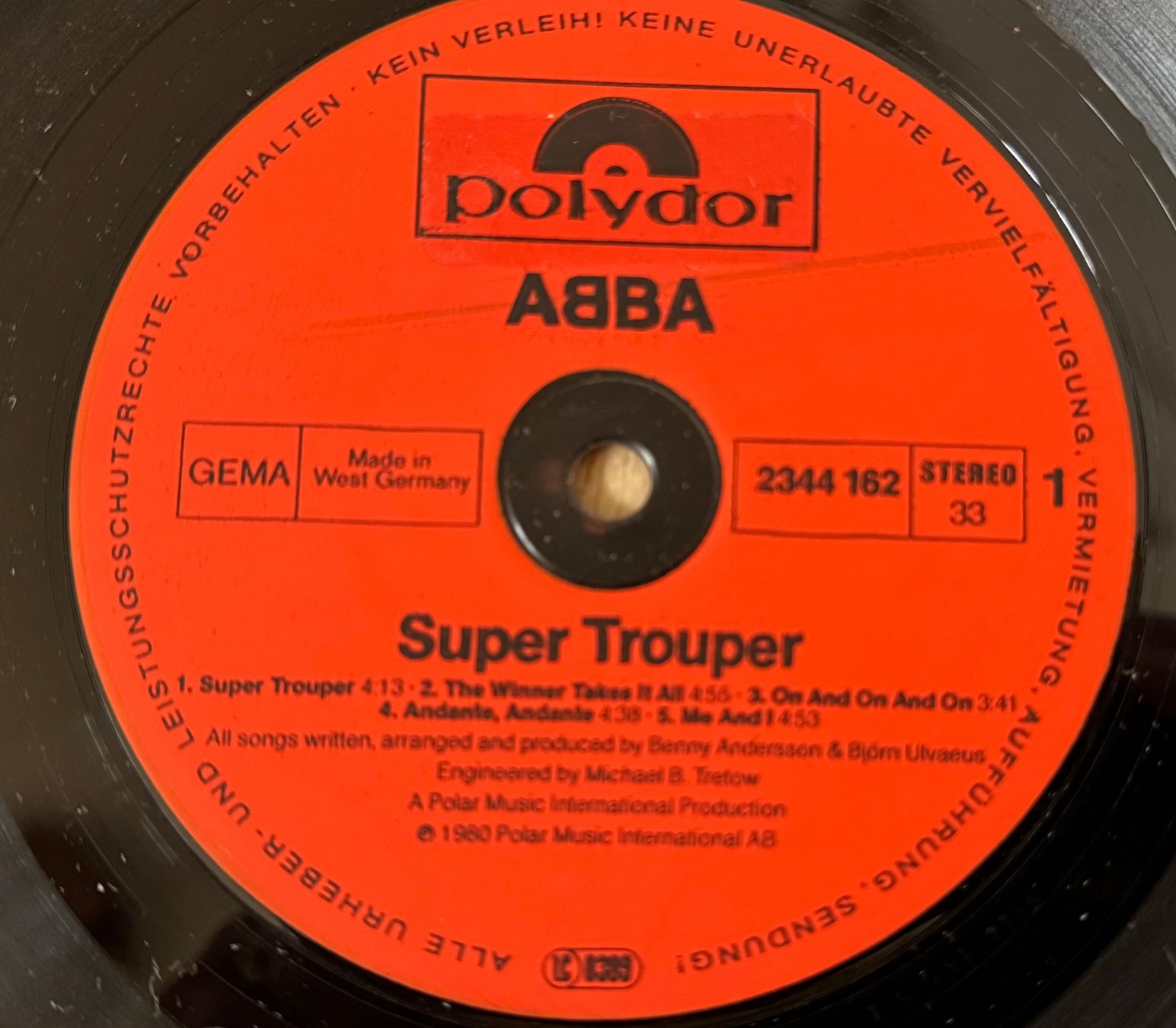 Dischi in vinile: ABBA Schallplatte Super Trouper – Usato da Walperswil venduto da So1me25 8