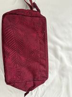 Jack Wolfskin Kulturtasche Beutel rot gemustert guter Zustan