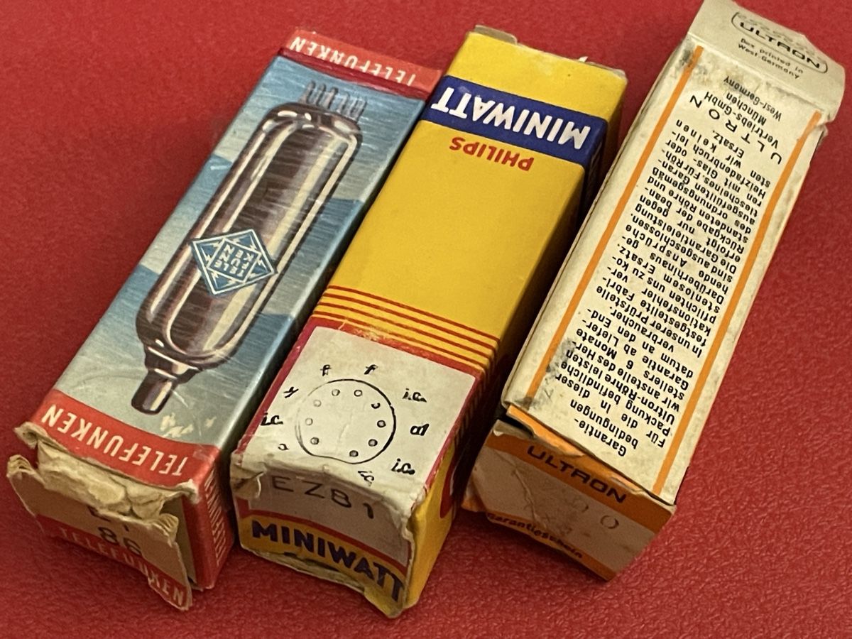 Radio: EZ90, EZ81, EY86 – Nuovo (secondo la descrizione) da Oftringen venduto da Jradioman 3