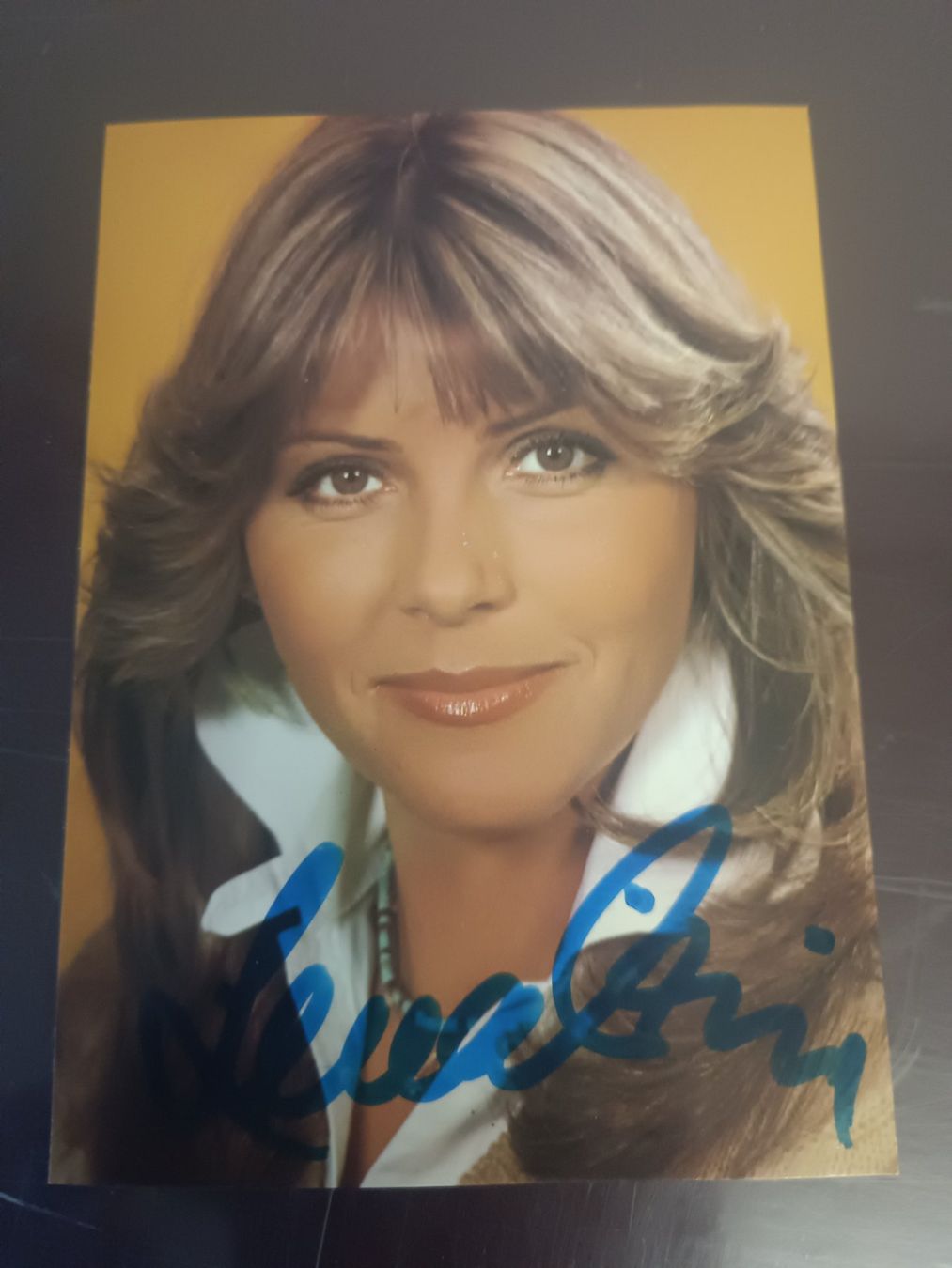 Autografi: Lena Valaitis - handsignierte alte Karte – Usato da Menziken venduto da Artographs