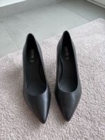 NEU Geox Pumps schwarz Leder Gr. 37 Damen Schuhe mit Absatz