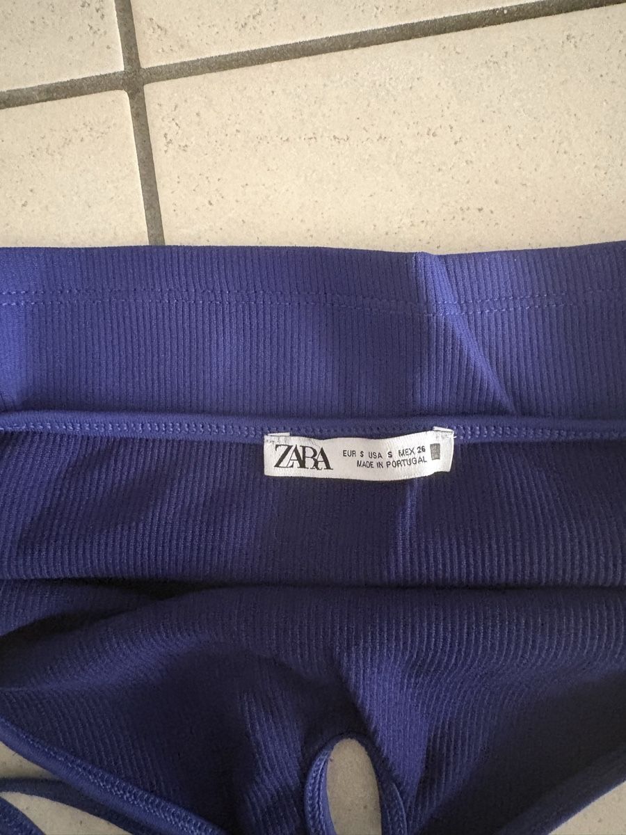 Zara Tops: Top dos nu bleu Zara  – Neu (gemäss Beschreibung) aus Pully von kaba07 2