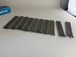 EB- Märklin 10 gerade Gleise in OVP