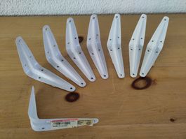 Konsolen weiss lackiert