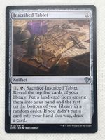 Magic The Gathering:"Inscribed Tablet"