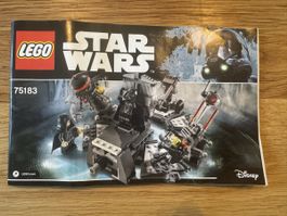 LEGO Star Wars 75183 Darth Vader Transformation – komplett