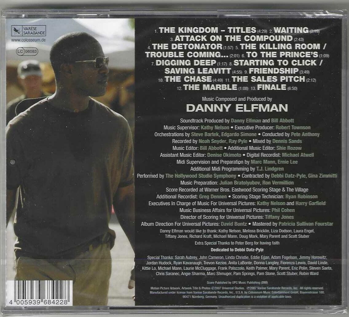 CD: Danny Elfman - The Kingdom - Neue – Nuovo e nell'imballaggio originale da Genève venduto da CDLPBookS 1