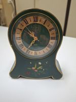 Jaeger LeCoultre; grüne Tischuhr "Petite Neuchateloise"
