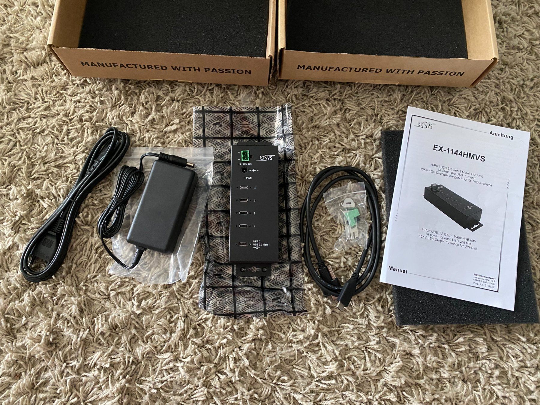 Hub & Switch: Eysys-1144HMVS USB-C Hub inkl. Netzteil – Nuovo (secondo la descrizione) da Flawil venduto da oie_123_b 2