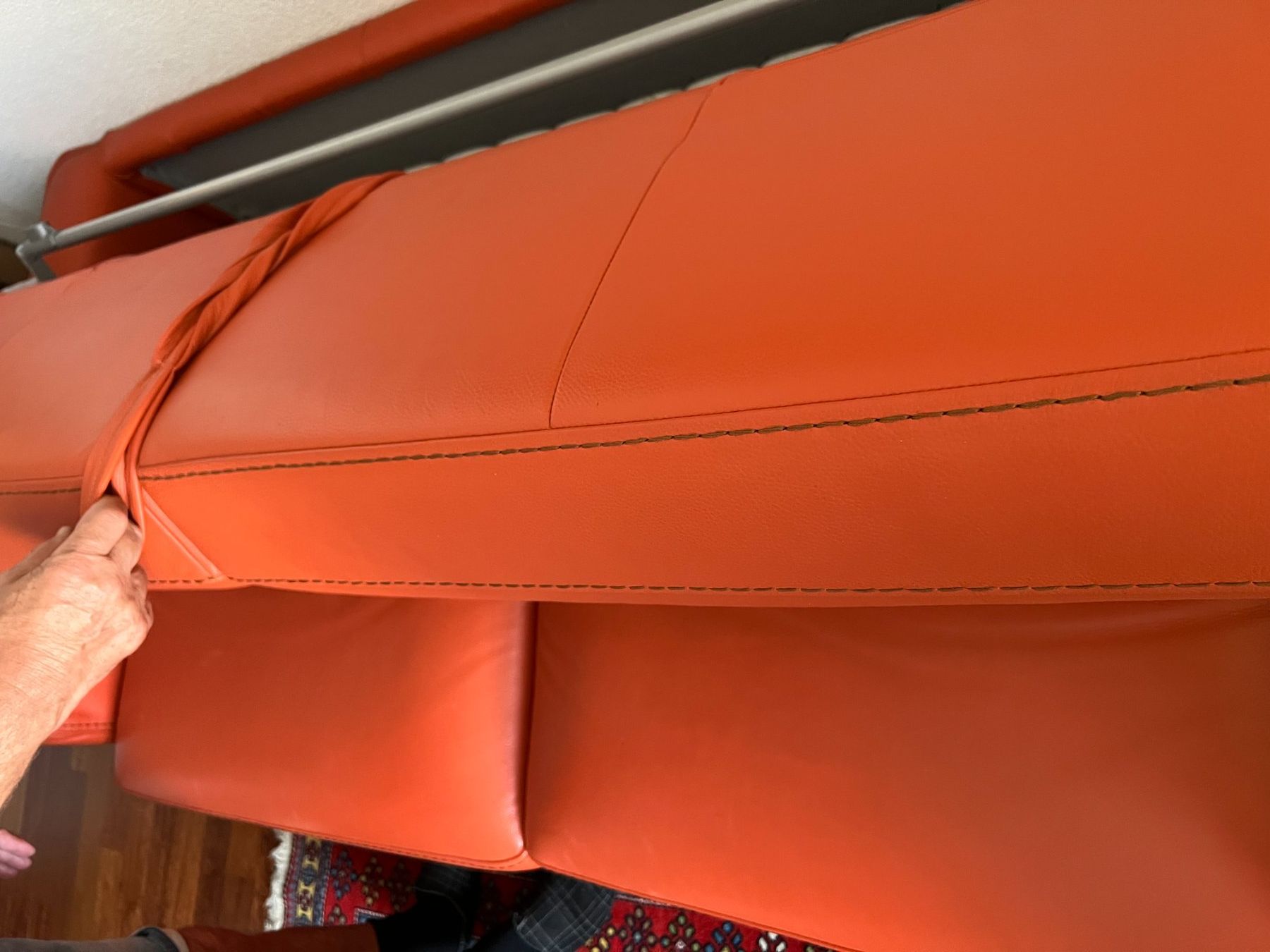 Livique Sofas: Bettsofa echt Leder wenig gebraucht – D'occasion à Grenchen par Thabo1581 3