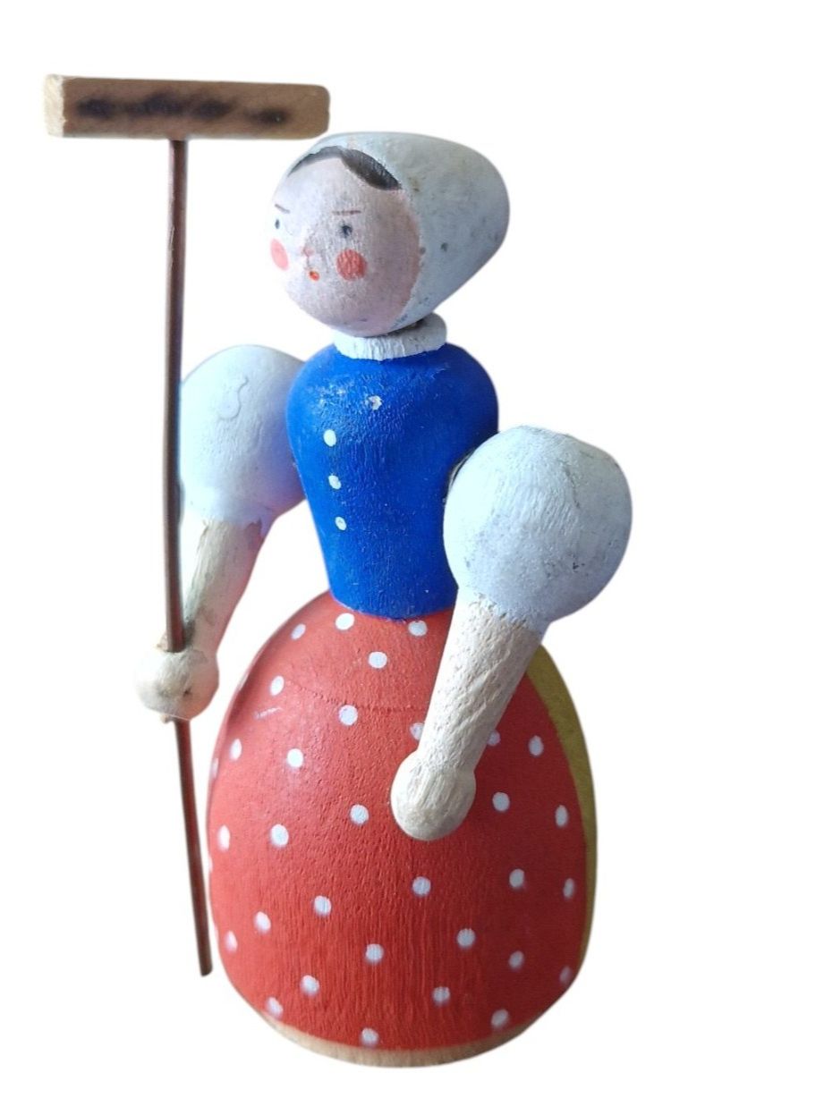 Statuette: Erzgebirge Figur Gärtnerin – Usato da Mörschwil venduto da lindaswunderkiste 2