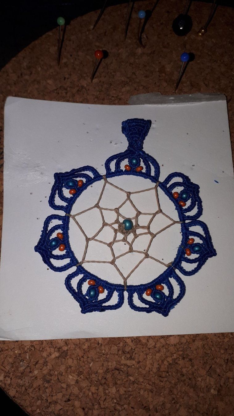 Ciondoli: Makramee Traumfänger-  Anhänger – Nuovo (secondo la descrizione) da Plagne venduto da Reticulum01 1