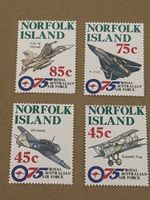 Norfolk Island, Flugzeuge, 4 Briefmarken, F/A-18