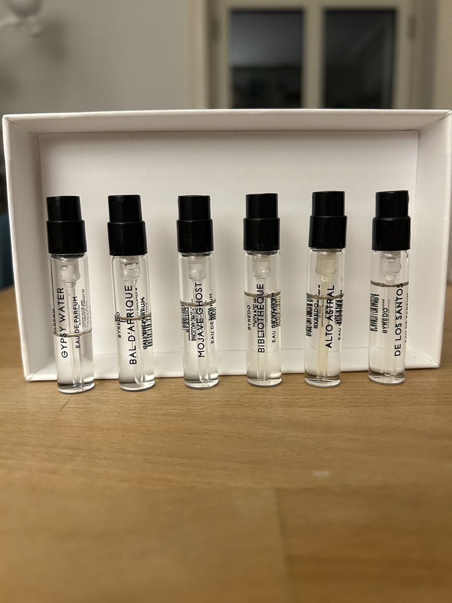 Byredo Parfum & Eau de Toilette: Byredo Sampler Set - garantiert original! – Gebraucht aus Zürich von expedition_dmz