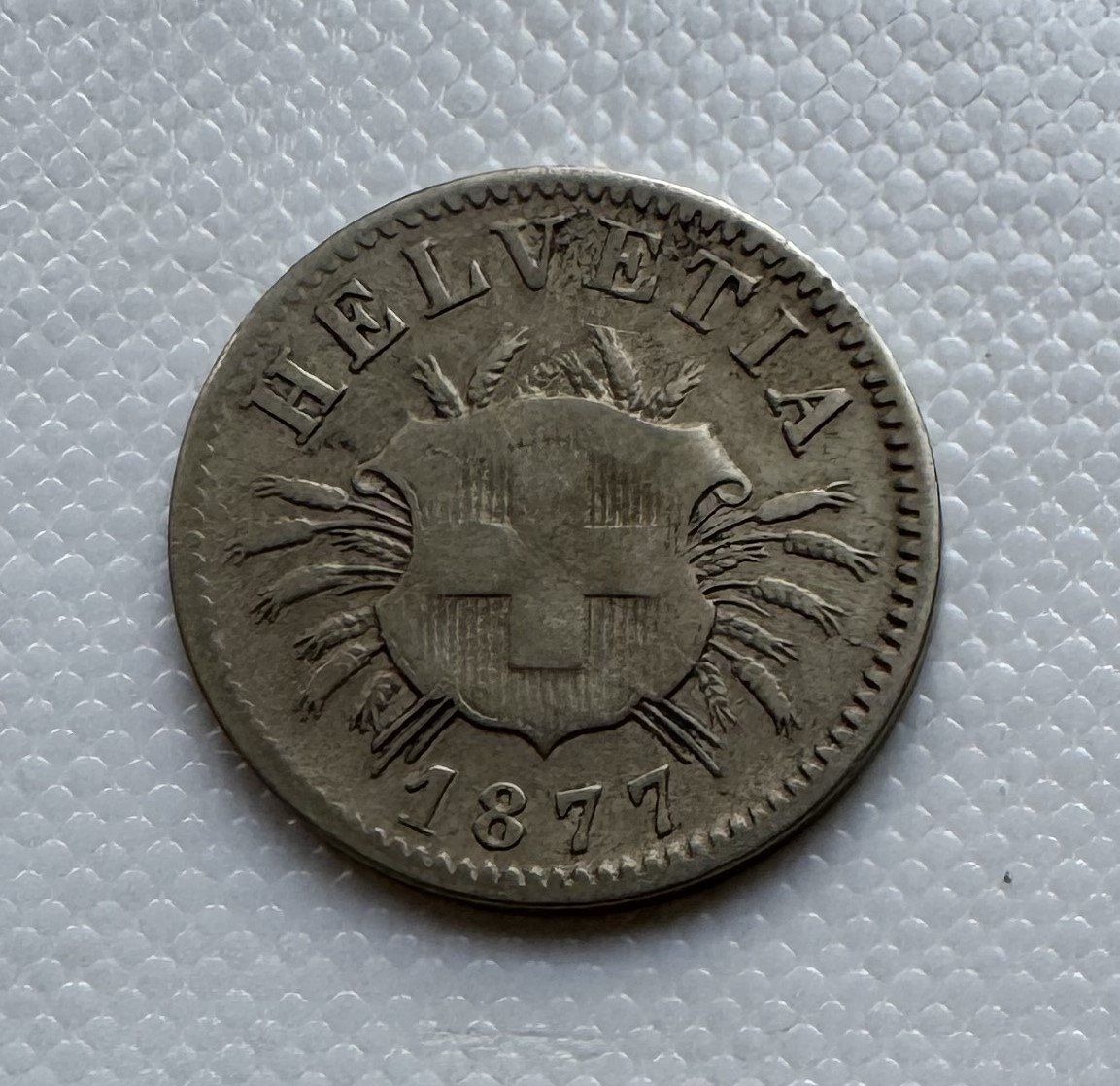 Toutes les monnaies: 1877 5 Rappen ss – D'occasion à Kirchberg SG par Z-Collection