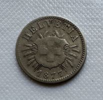 1877 5 Rappen ss