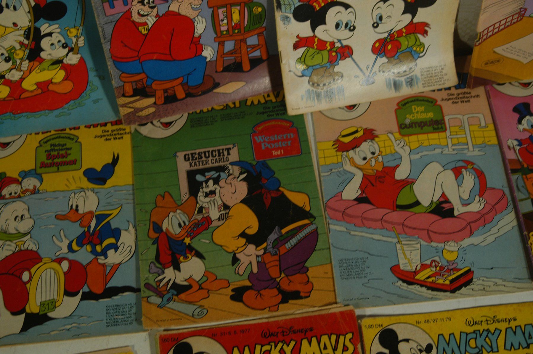 Fumetti: Micky Mouse Hefte 22 Stück um 1980 – Usato da Herisau venduto da Wisen 4