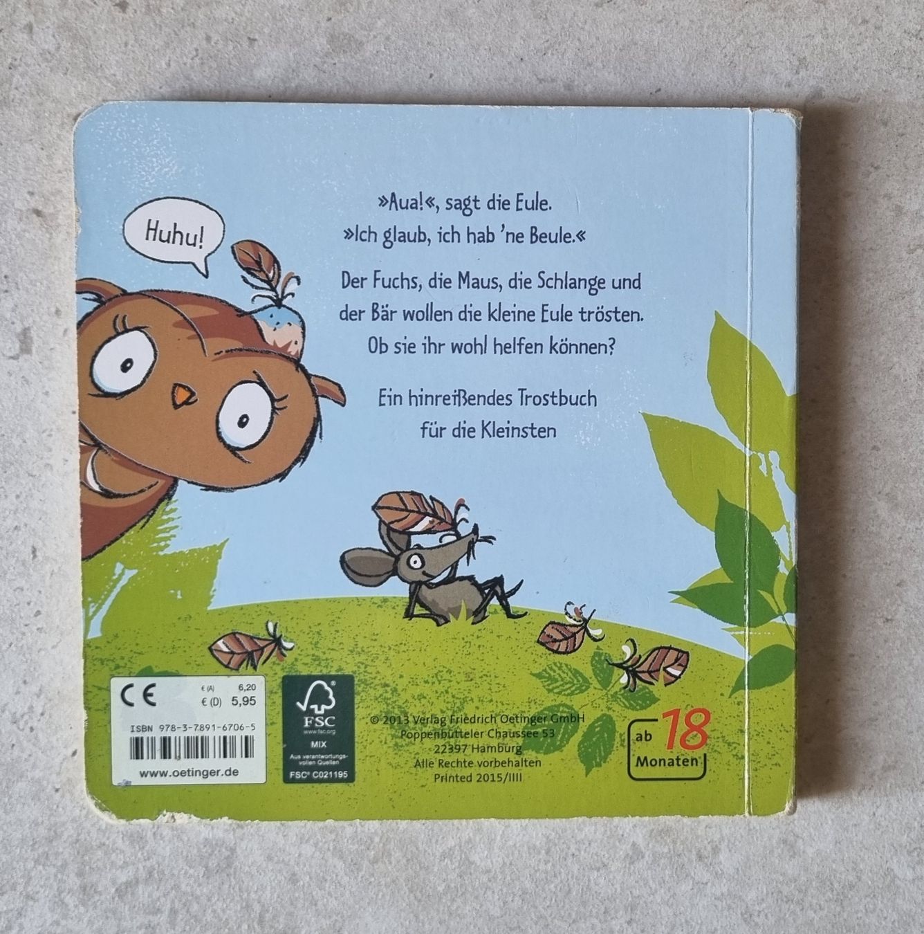 Libri: Buch: "Die Eule mit der Beule" ab 18 Monate – Usato da Champlan venduto da acr_kkd5 2
